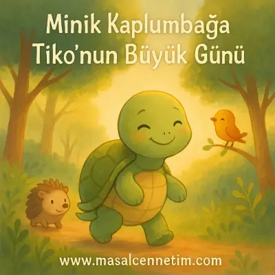 Minik Kaplumbağa Tiko’nun Büyük Günü